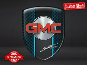 GMC Vinilos Ventana Coche Resistentes Edición Limitada